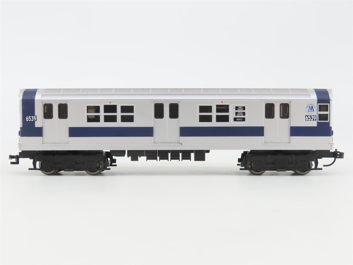 HO Scale Proto 1000 30186 NYCT New York City Blue Stripe R17 Subway Car #6539