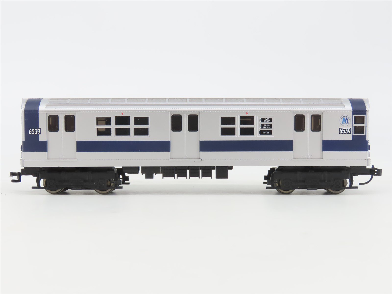 HO Scale Proto 1000 30186 NYCT New York City Blue Stripe R17 Subway Car #6539