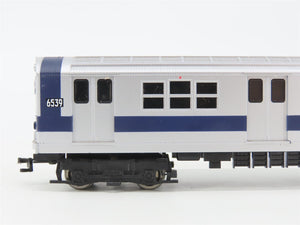 HO Scale Proto 1000 30186 NYCT New York City Blue Stripe R17 Subway Car #6539
