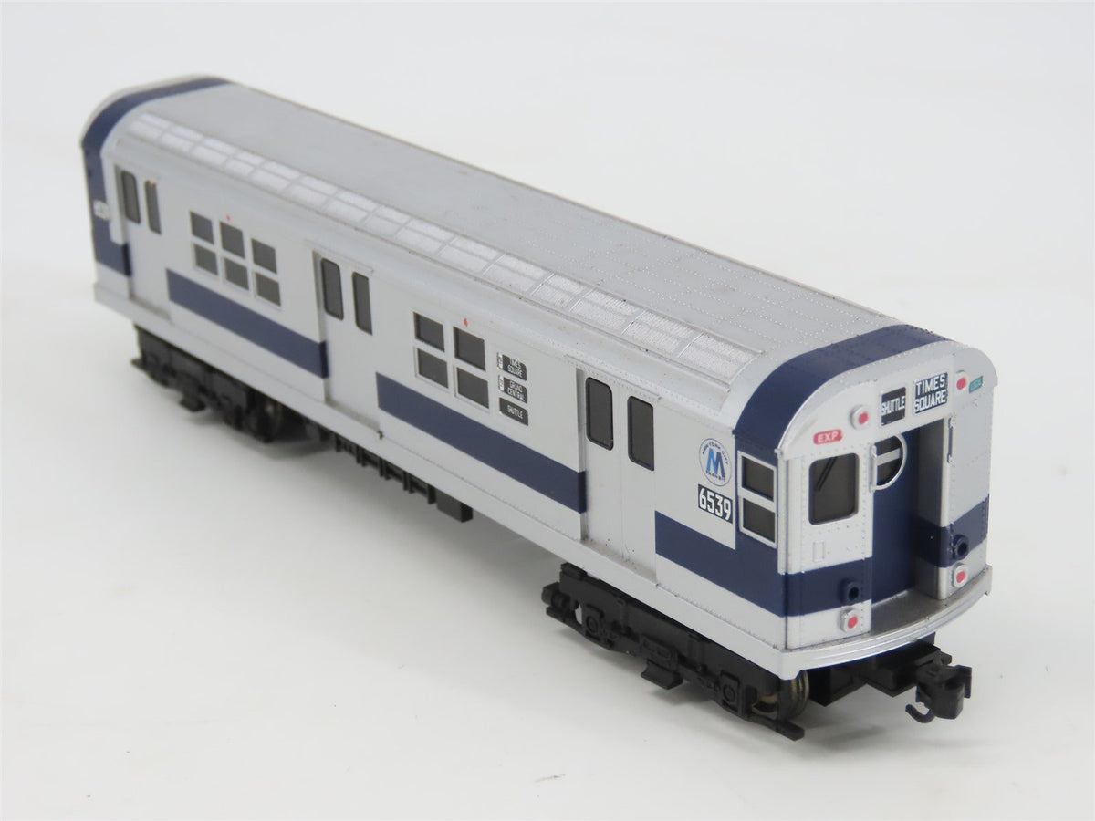 HO Scale Proto 1000 30186 NYCT New York City Blue Stripe R17 Subway Car #6539