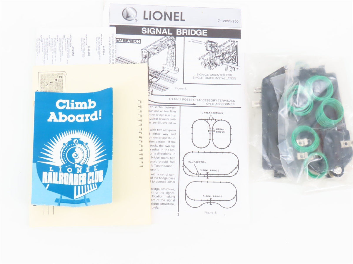 O 1/48 Scale Lionel 6-12895 Operating Signal Bridge