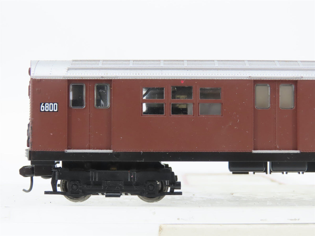 HO Scale Proto 1000 30020 NYCT New York City R17 Red Bird Subway Car #6800