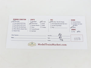 HO Scale Proto 1000 30020 NYCT New York City R17 Red Bird Subway Car #6800