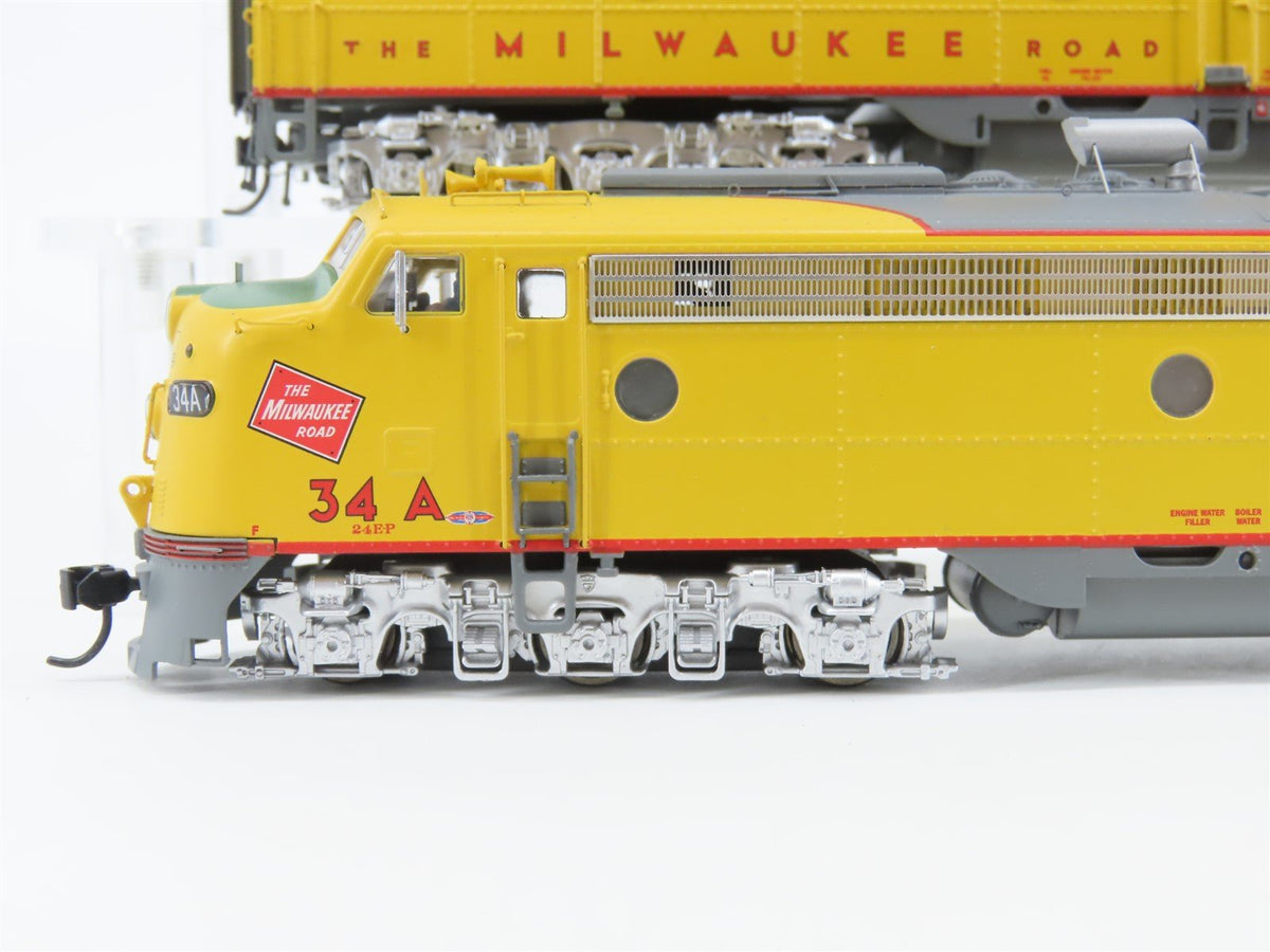 LOT of 3 HO Athearn/Proto 2000 MILW Milwaukee Road E8 A/B, F45 Diesel Locos