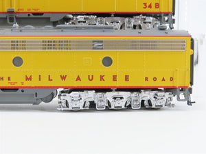 LOT of 3 HO Athearn/Proto 2000 MILW Milwaukee Road E8 A/B, F45 Diesel Locos
