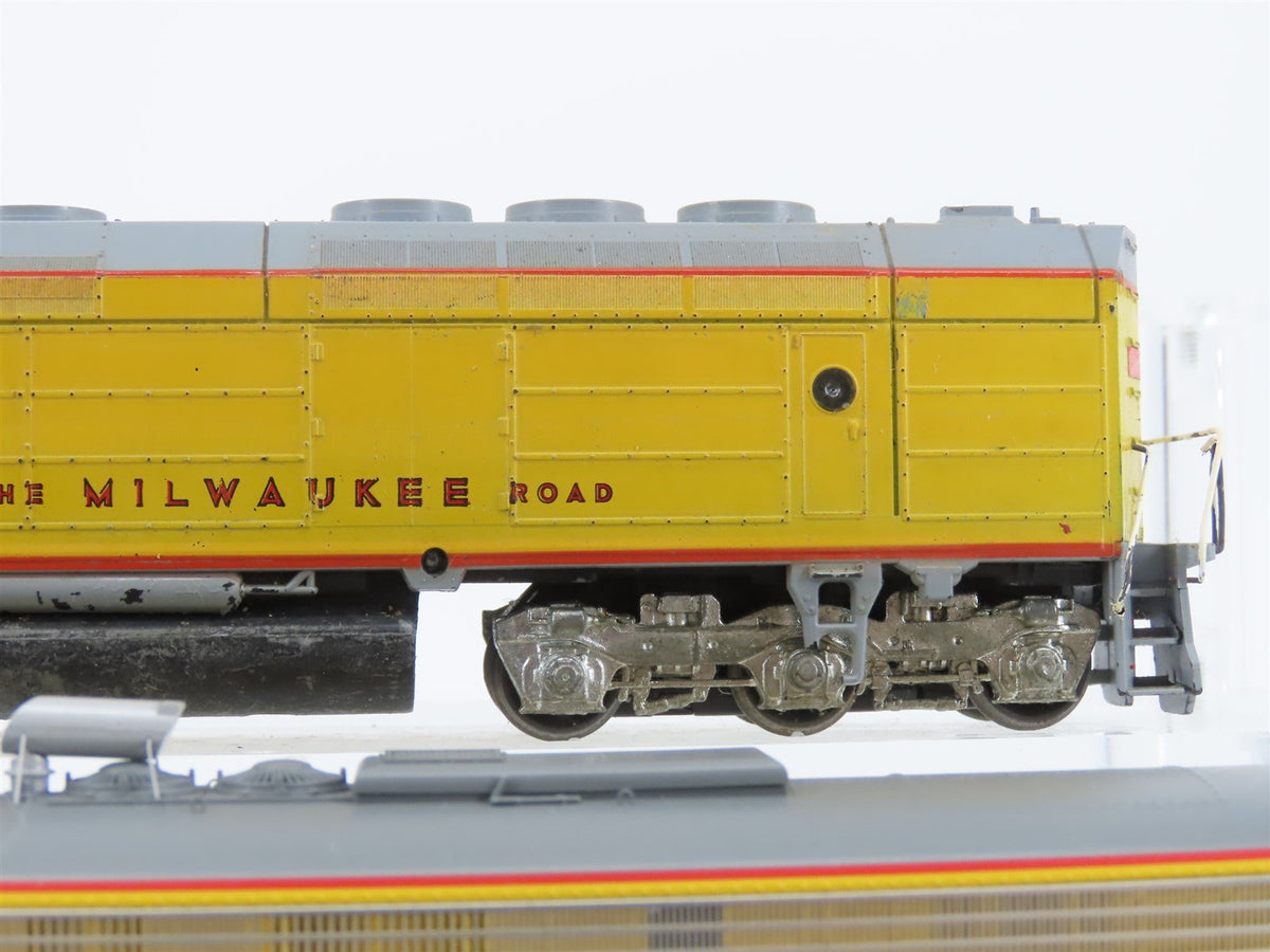 LOT of 3 HO Athearn/Proto 2000 MILW Milwaukee Road E8 A/B, F45 Diesel Locos