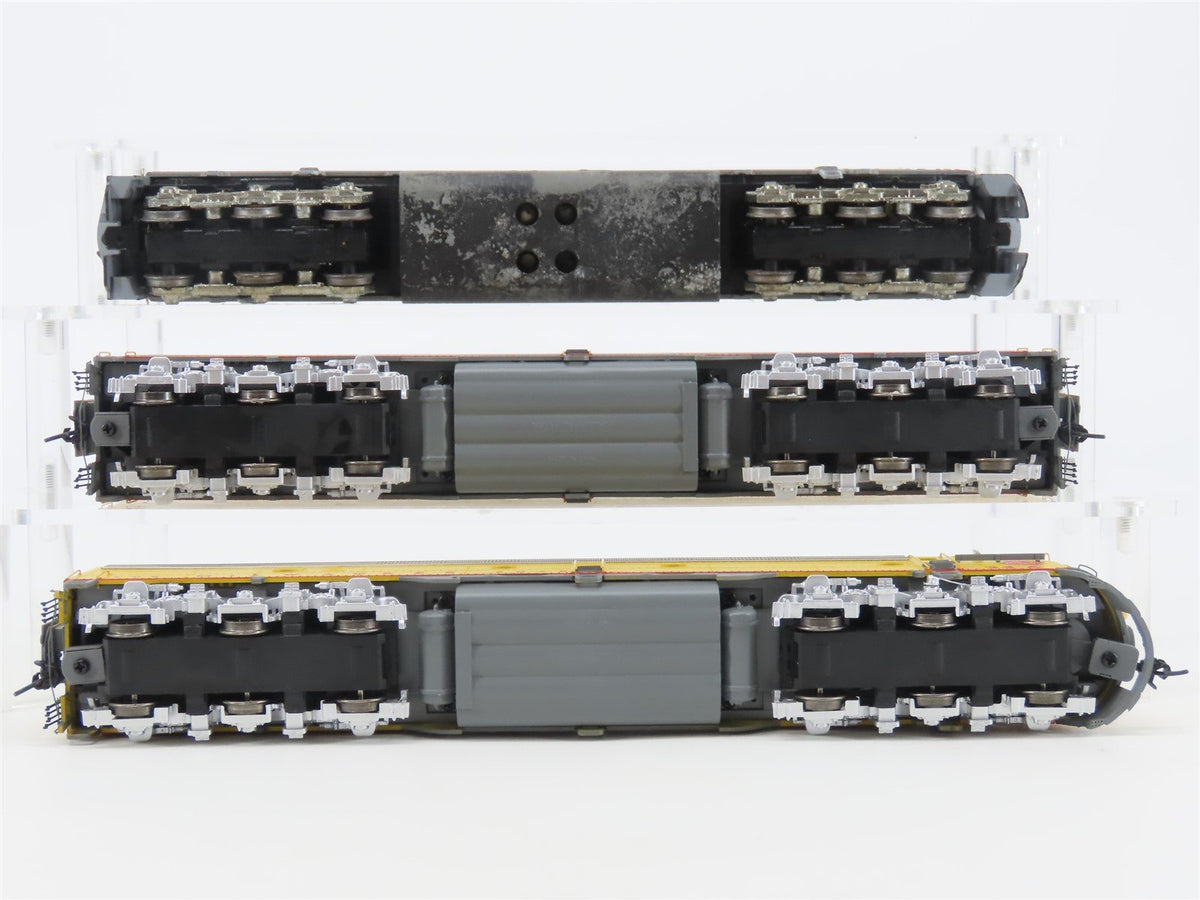 LOT of 3 HO Athearn/Proto 2000 MILW Milwaukee Road E8 A/B, F45 Diesel Locos