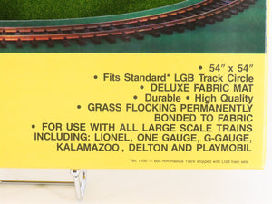 Multi-Scale LGB 1954 Deluxe Reusable Plush Fabric Grass Mat - 4-1/2' x 4-1/2'