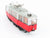 HO Scale Liliput 19000 Unlettered Red European Electric Trolley & Trailer Set