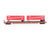 HO Scale Custom PRR Pennsylvania TOFC Flat Car #470720 w/ Custom Trailer Load