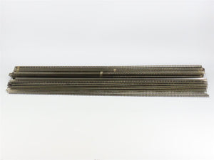 LOT of 50 HO Scale Shinohara Flex Track Code 100 Straight 39-1/2