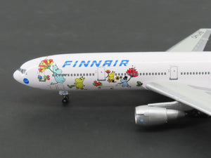 1:400 Dragon Wings 55381 Die-Cast Finnair Douglas DC-10-30 Airliner OH-LHB