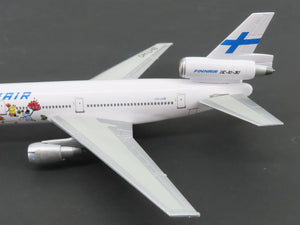 1:400 Dragon Wings 55381 Die-Cast Finnair Douglas DC-10-30 Airliner OH-LHB