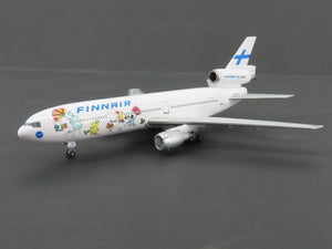 1:400 Dragon Wings 55381 Die-Cast Finnair Douglas DC-10-30 Airliner OH-LHB