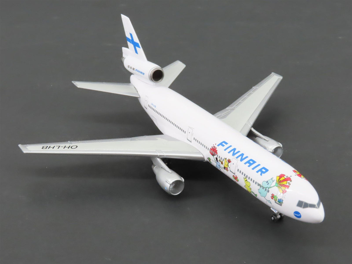 1:400 Dragon Wings 55381 Die-Cast Finnair Douglas DC-10-30 Airliner OH-LHB