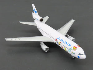 1:400 Dragon Wings 55381 Die-Cast Finnair Douglas DC-10-30 Airliner OH-LHB
