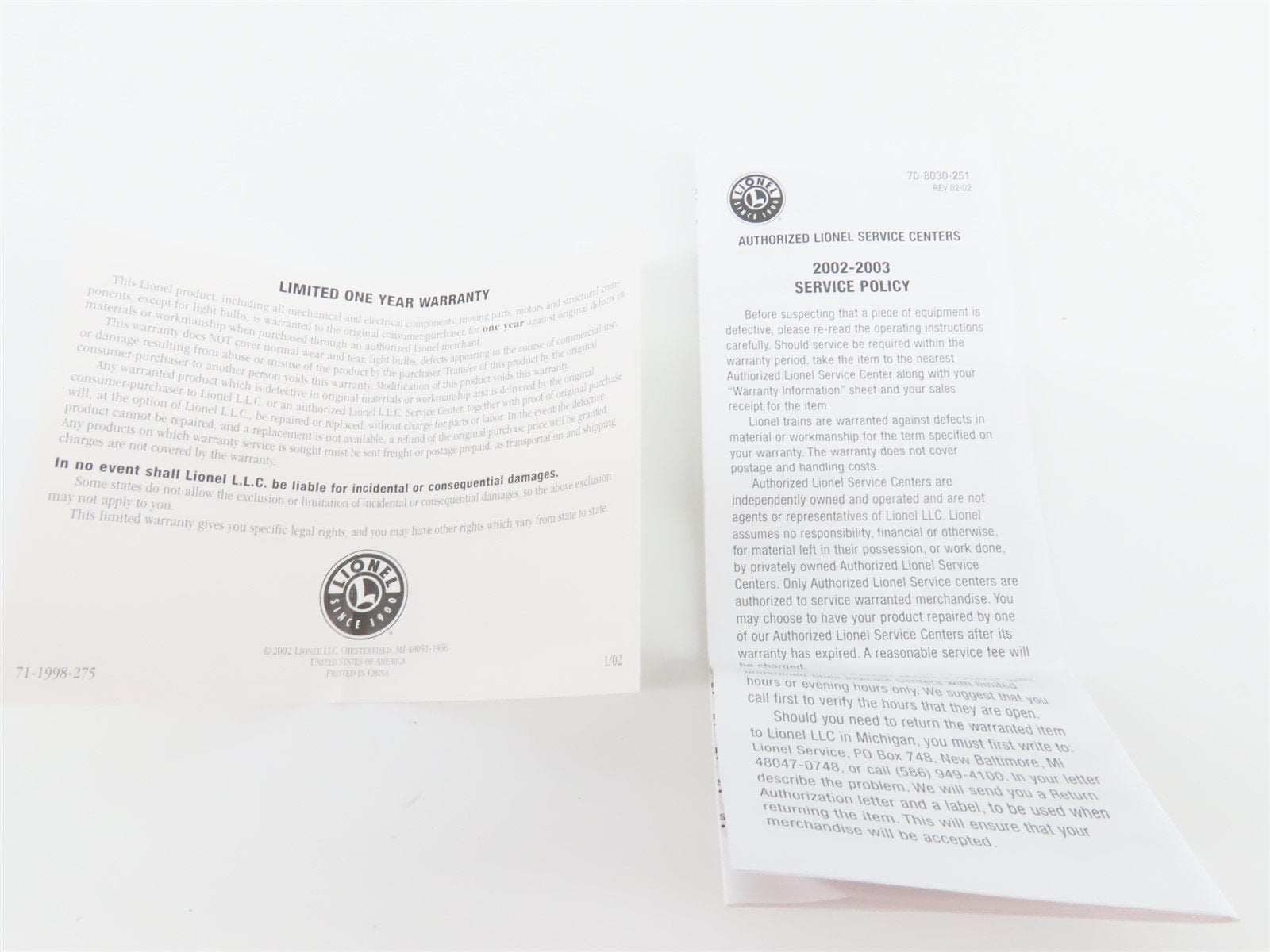 O 1/48 Scale Lionel Gilbert American Flyer 6-49809 #722 Water Tower