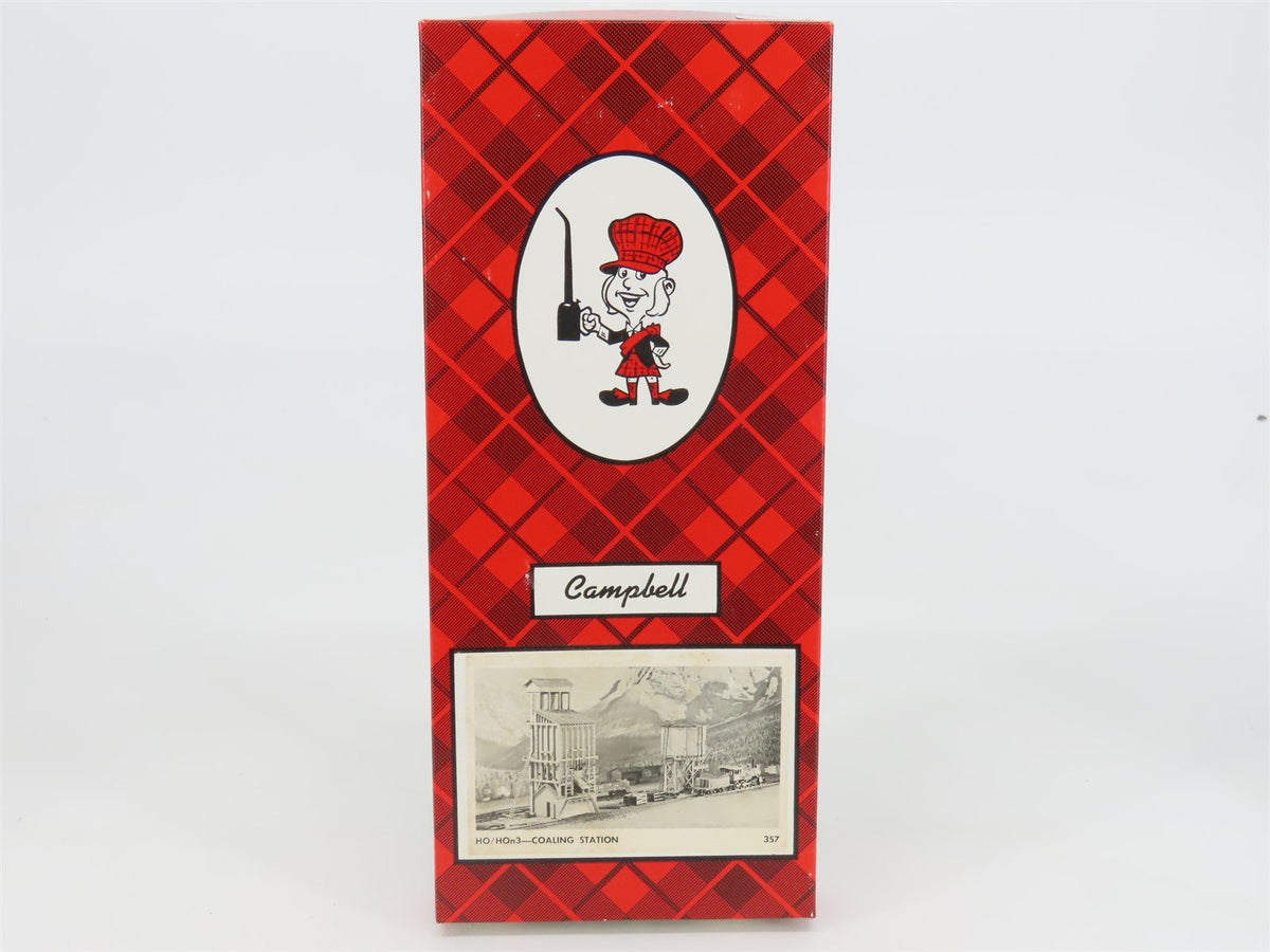 HO/HOn3 Scale Campbell Scale Models Kit 357 Coaling Station - SEALED