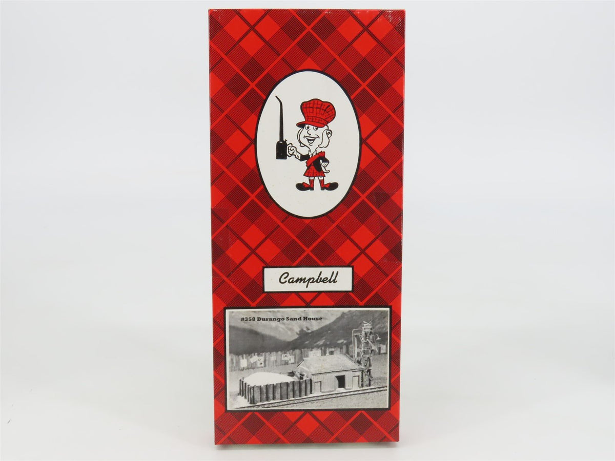 HO 1/87 Scale Campbell Scale Models Kit 358 Durango Sand House w/ DVD