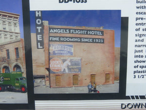 HO 1/87 Scale Downtown Deco Kit DD-1033 Skid Row - Part Three - SEALED