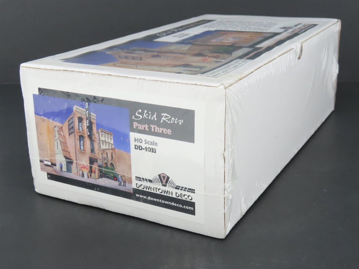 HO 1/87 Scale Downtown Deco Kit DD-1033 Skid Row - Part Three - SEALED