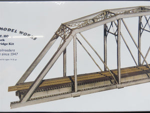 HO Central Valley Model Works Kit 1901 Single Track Parker Truss Bridge - SEALED