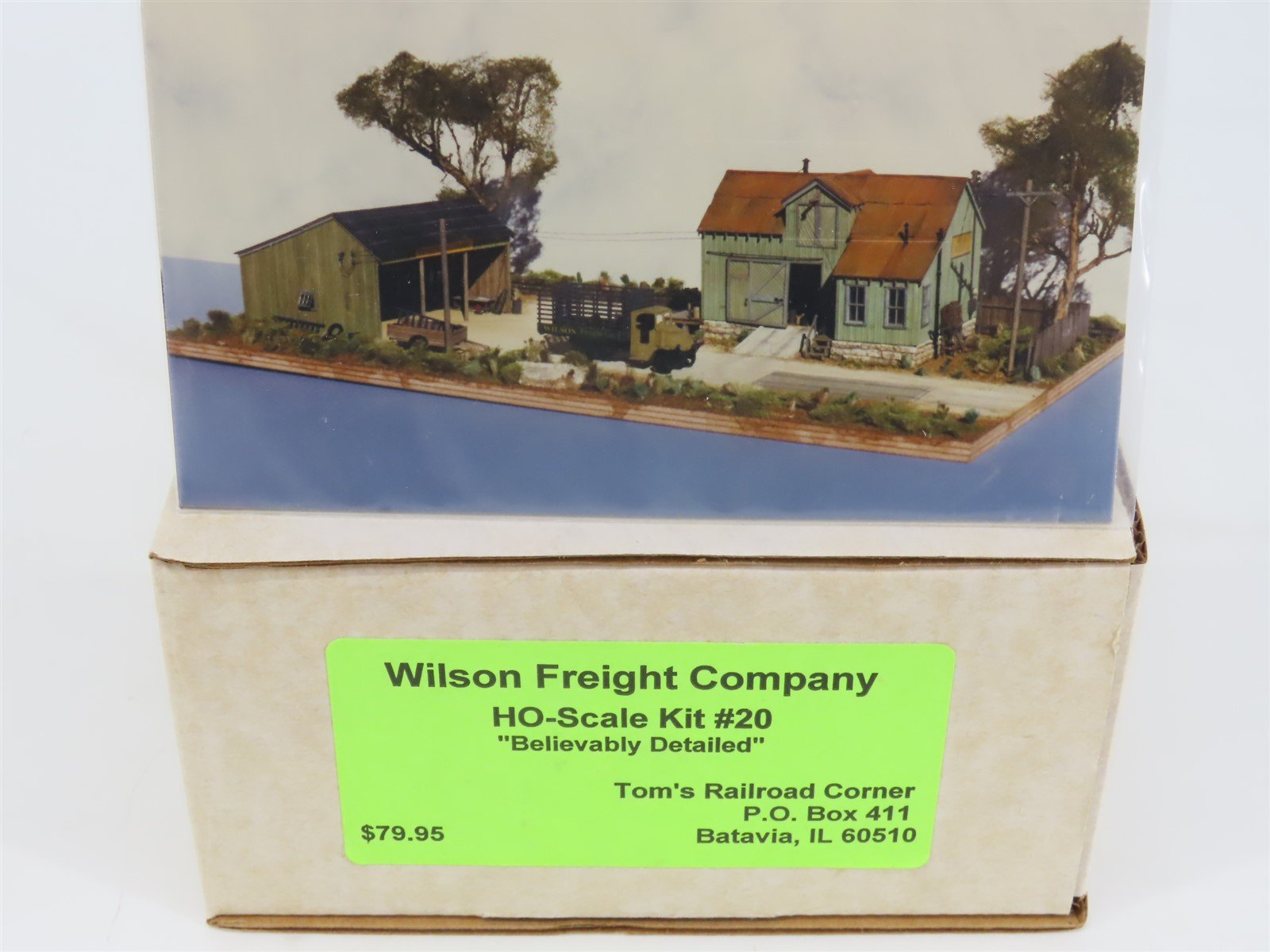 HO 1/87 Scale Tom's Railroad Corner Kit 20 Wilson's Freight Co.