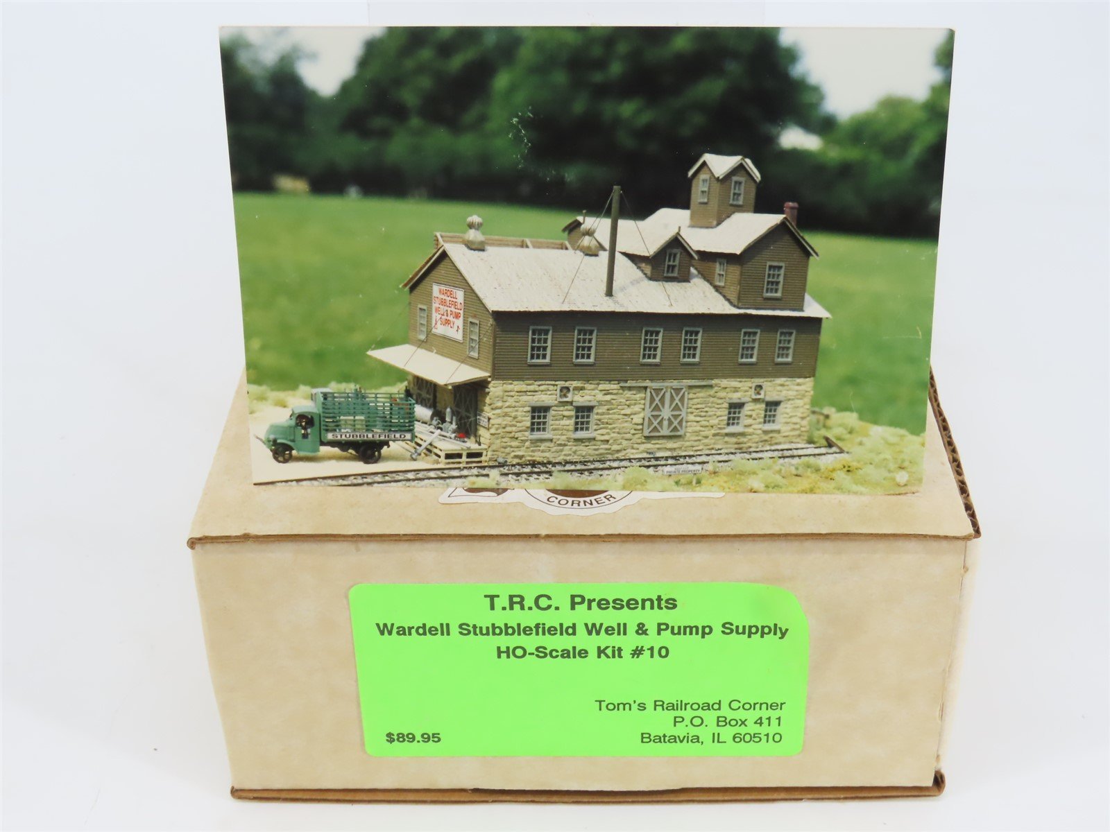 HO Scale Tom's Railroad Corner Kit 10 Wardell Stubblefield Well & Pump Supply