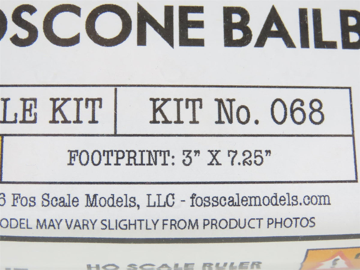 HO 1/87 Scale FOS Scale Models Kit 068 Moscone Bailbonds
