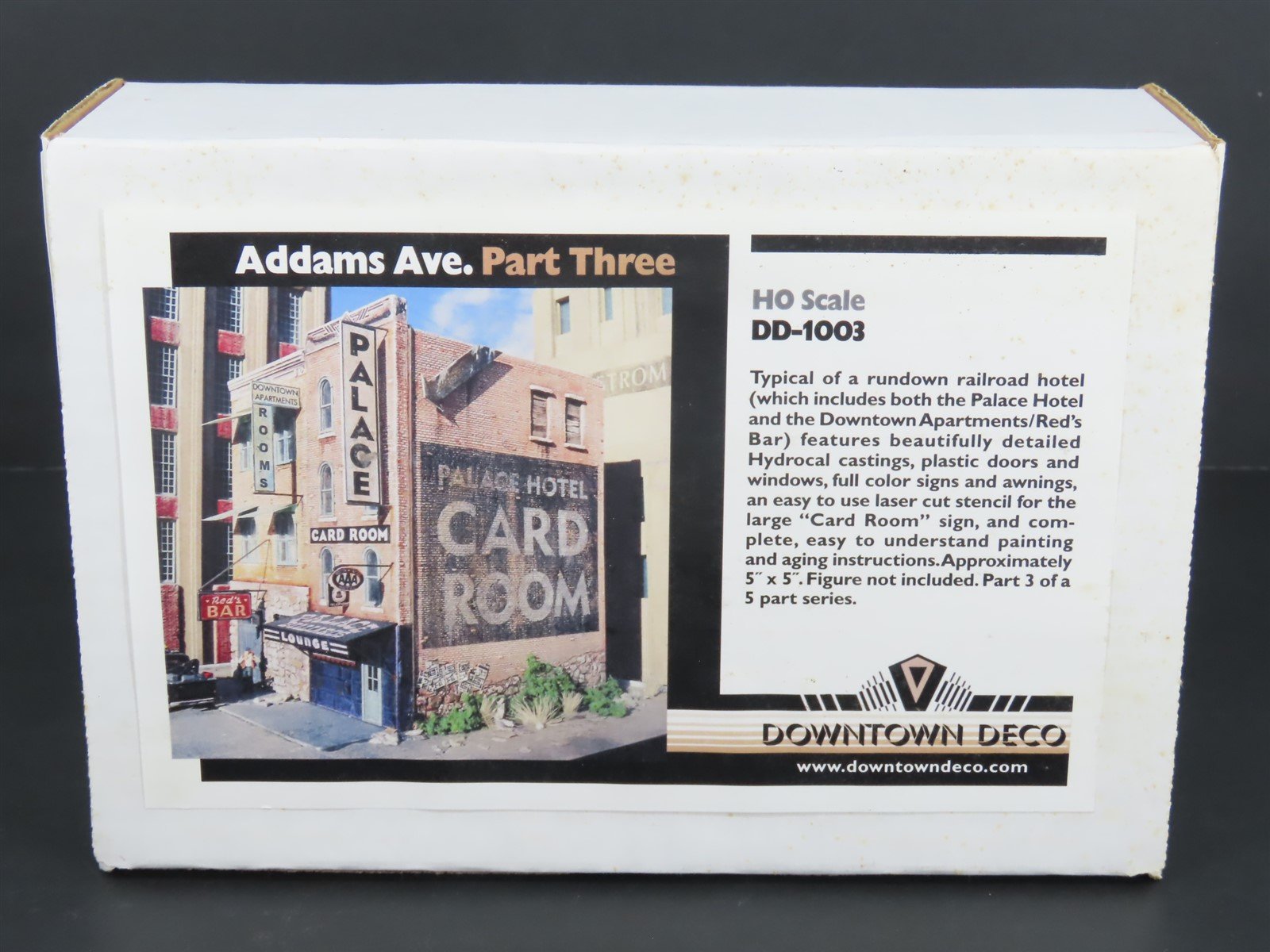 HO 1/87 Scale Downtown Deco Kit DD-1003 Addams Ave. - Part Three