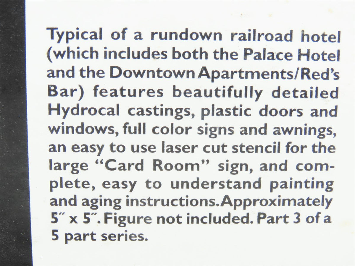 HO 1/87 Scale Downtown Deco Kit DD-1003 Addams Ave. - Part Three