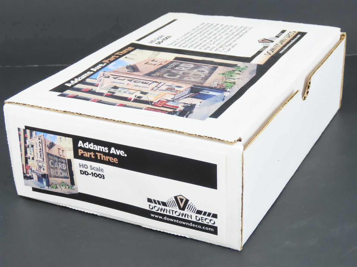 HO 1/87 Scale Downtown Deco Kit DD-1003 Addams Ave. - Part Three