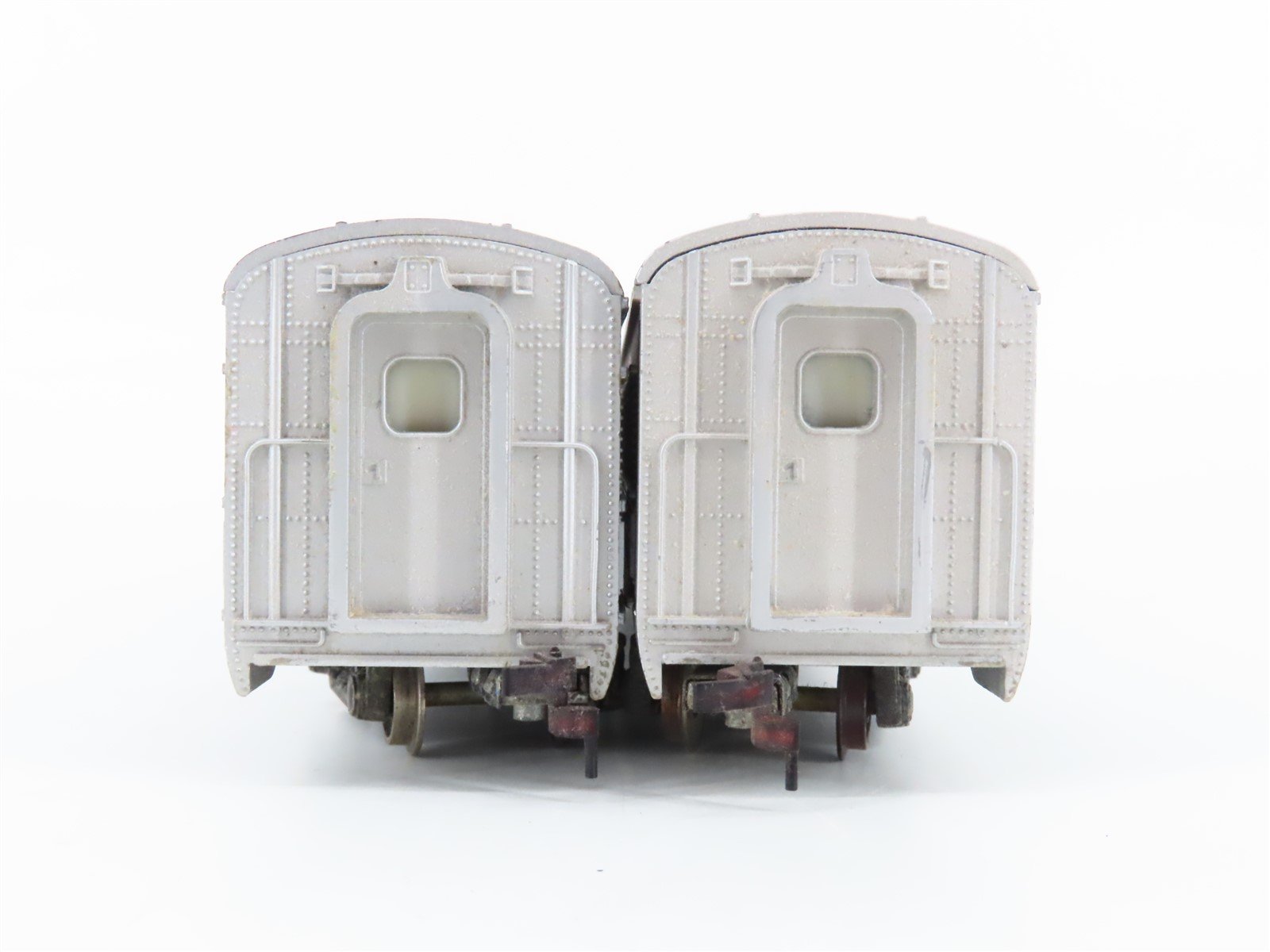 LOT of 2 HO Scale Lionel ATSF Santa Fe Obs/Baggage Passenger Cars