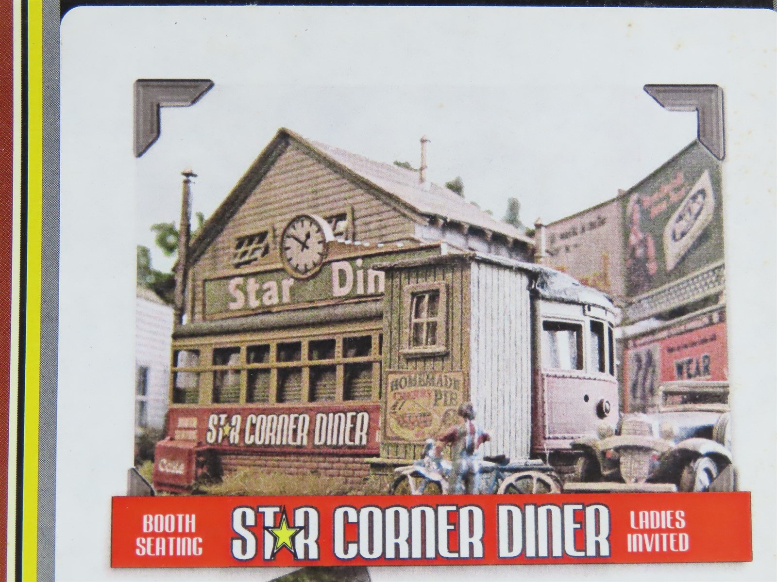 HO Scale Bar Mills Craftsman Laser-Cut Kit 0602 Star Corner Diner