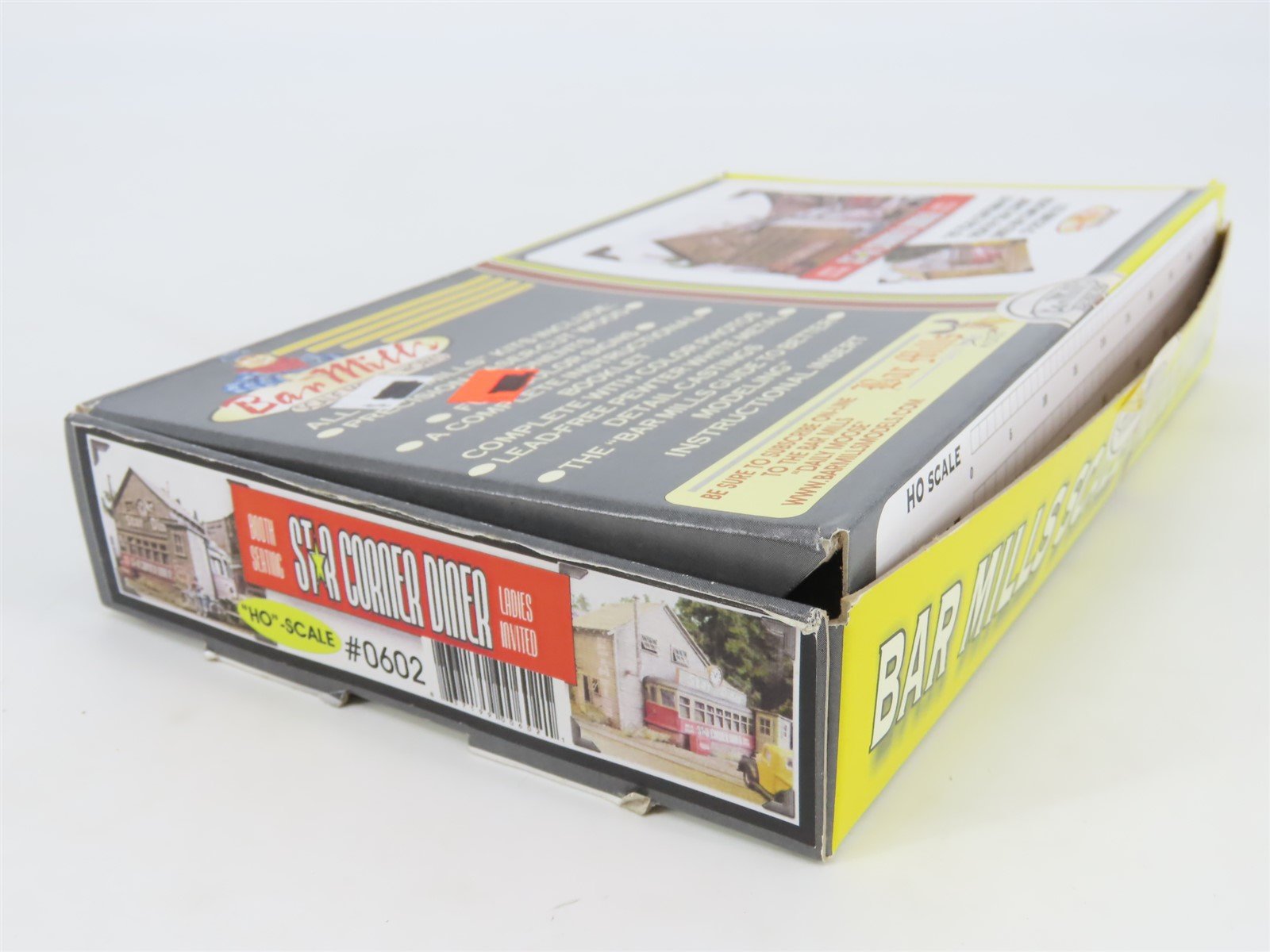 HO Scale Bar Mills Craftsman Laser-Cut Kit 0602 Star Corner Diner
