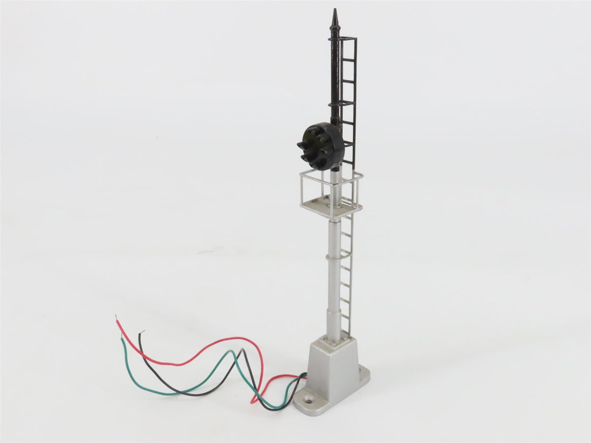 O 1/48 Scale MTH RailKing 30-11005 Die-Cast Operating Block Signal