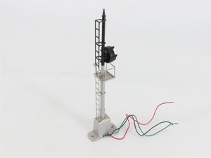 O 1/48 Scale MTH RailKing 30-11005 Die-Cast Operating Block Signal