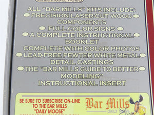 HO Scale Bar Mills Craftsman Laser-Cut Kit 0102 Bud Smiley's Gas Stop - SEALED
