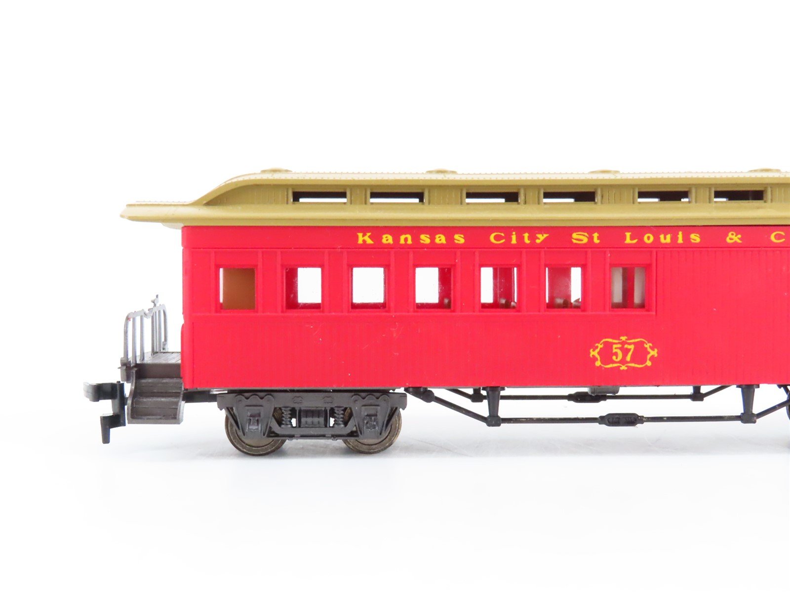 HO Scale Rivarossi 6986 Kansas City, St. Louis & Chicago Passenger 4-Car Set