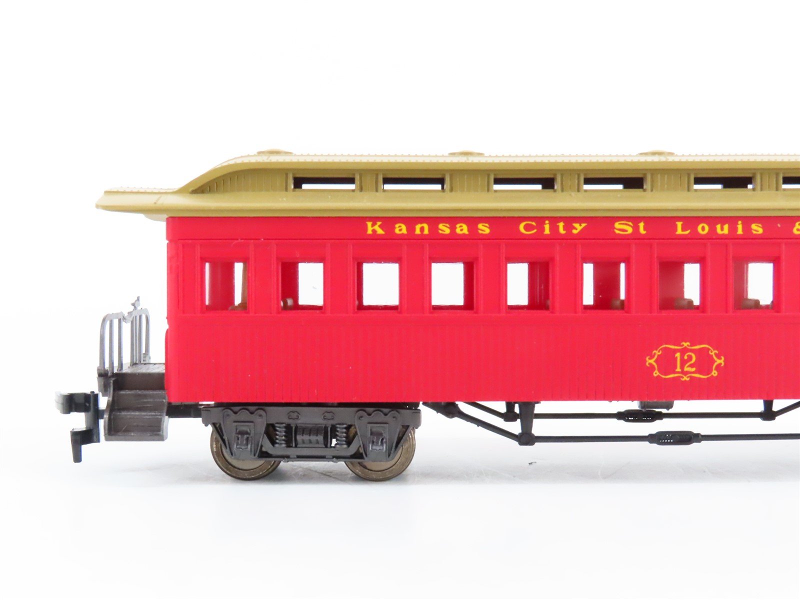 HO Scale Rivarossi 6986 Kansas City, St. Louis & Chicago Passenger 4-Car Set