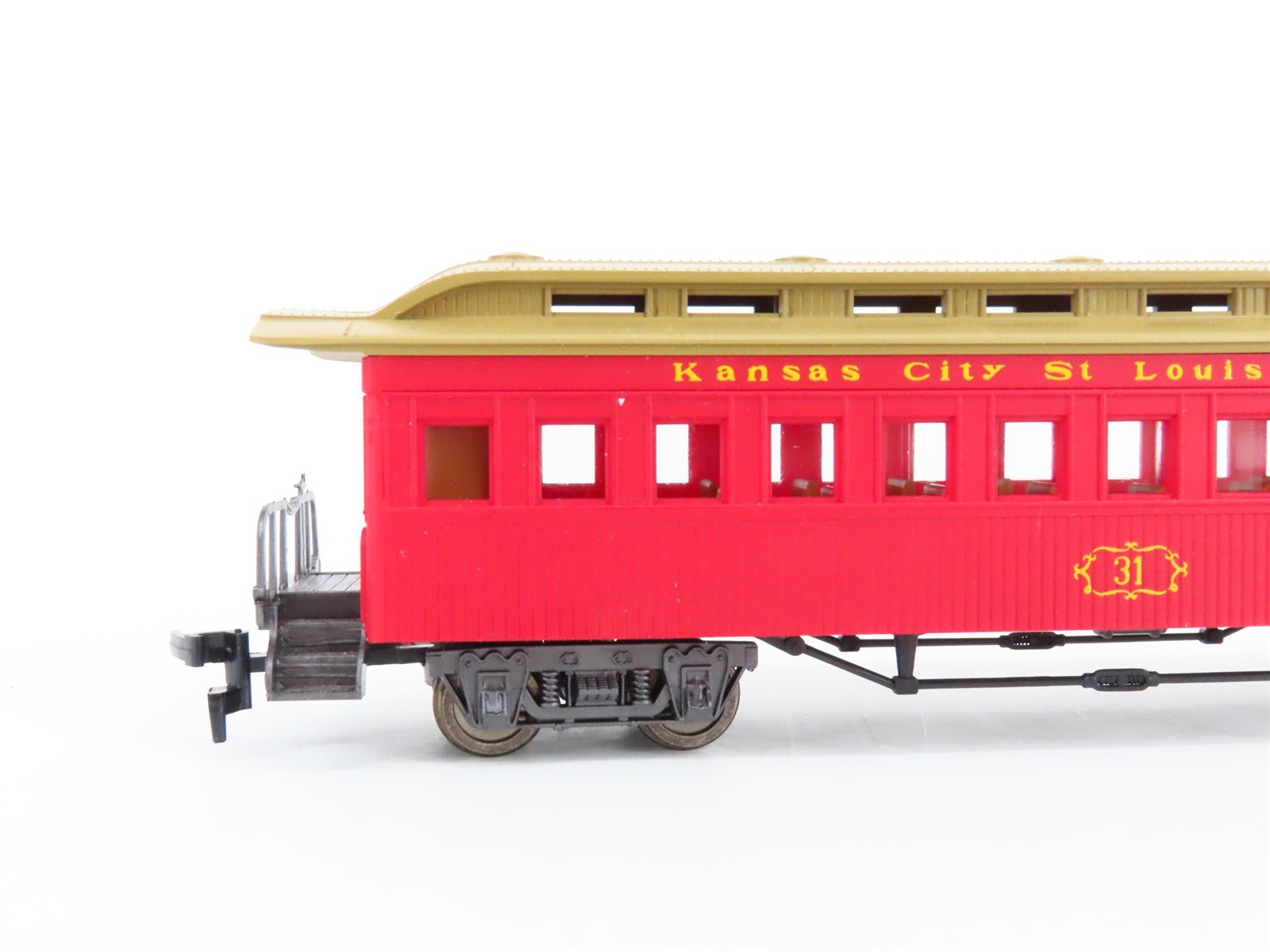 HO Scale Rivarossi 6986 Kansas City, St. Louis & Chicago Passenger 4-Car Set