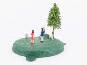 O 1/48 Scale Lionel 6-24137 Mr Spiff And Puddles Operating Scene