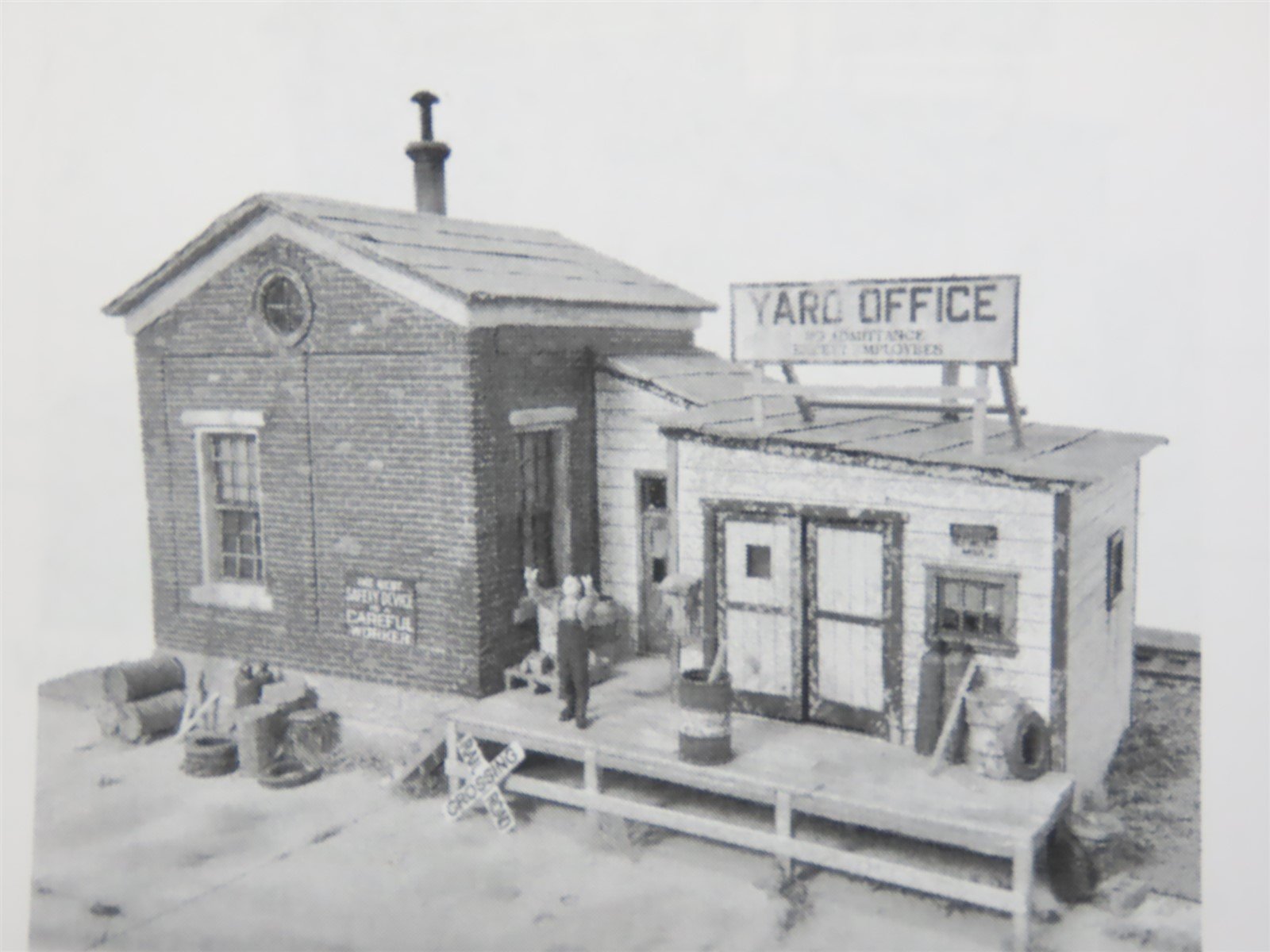 HO Scale FOS Scale Models Kit Yard Office No. 3