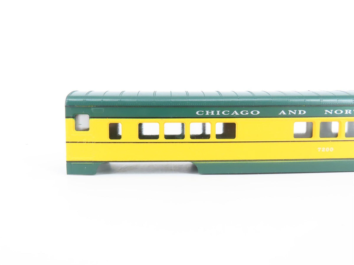HO Con-Cor 0001-000967 CNW Chicago Northwestern Observation Passenger Car #7200