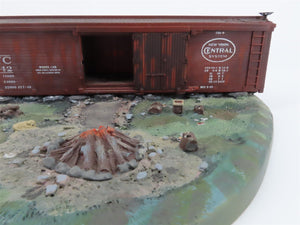 O 1/48 Scale Lionel 6-24149 Hobo Hotel Scene