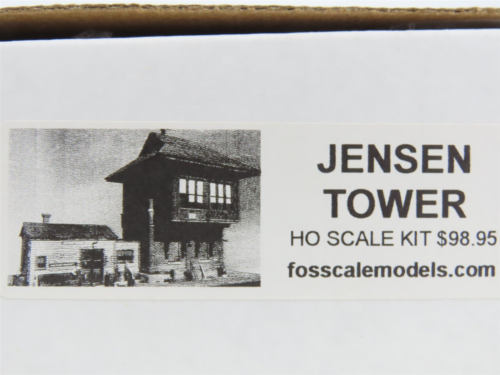 HO Scale FOS Scale Models Kit Jensen Tower