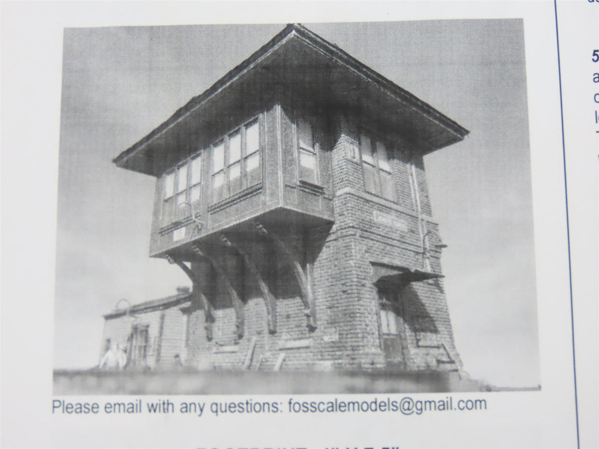 HO Scale FOS Scale Models Kit Jensen Tower