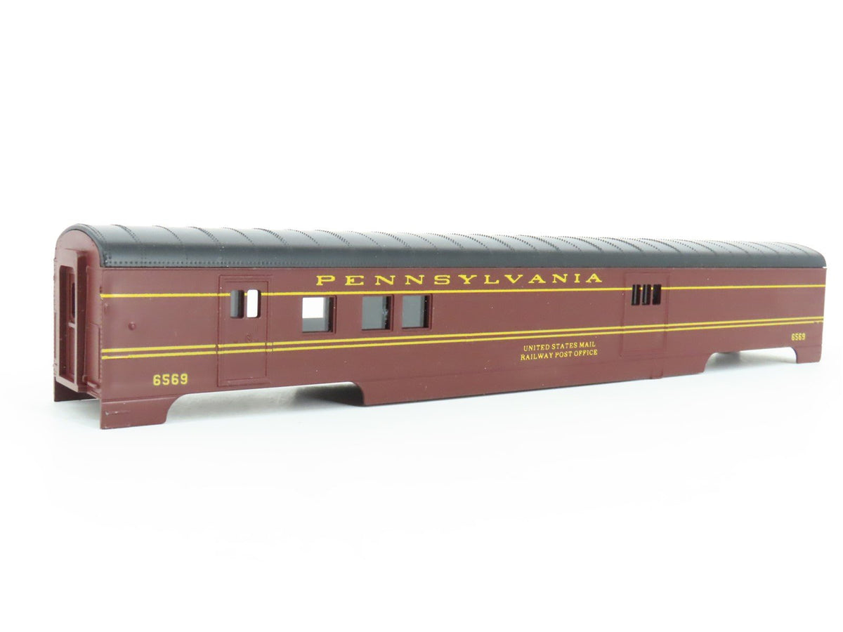 HO Con-Cor 0001-000925 PRR Pennsylvania 72&#39; RPO/Baggage Passenger Car #6569 Kit