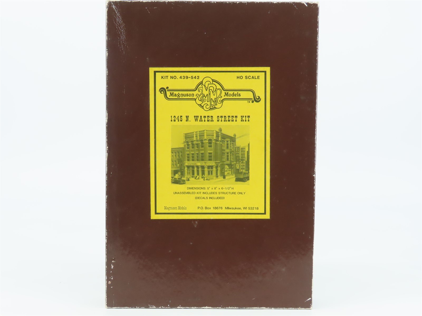HO Scale Magnuson Models Kit 439-542 1245 N. Water Street