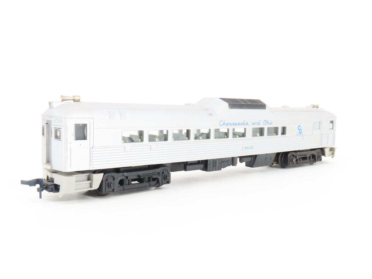 HO Scale ATT C&amp;O Chesapeake &amp; Ohio RDC Passenger Railcar UNPOWERED